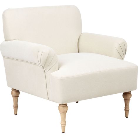Armchair FREDROS Fabric Light Beige
