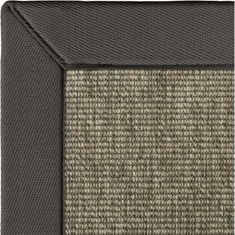 Tapis intérieur / extérieur Nusa - Écorce - Ganse anthracite - 140 x 200 cm (1/3)