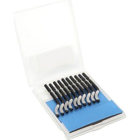 Lame De Coupe - Angle 40° - Acier Rapide M2 HSS - Pour Grattage PVC Fer Aluminium - 20 Pièces (1/5)