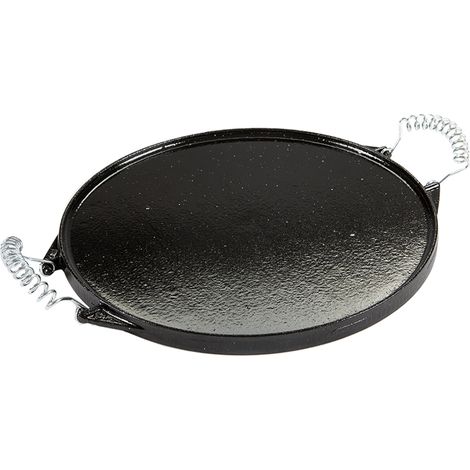 Plancha ronde en fonte émaillée Ø 25 cm.