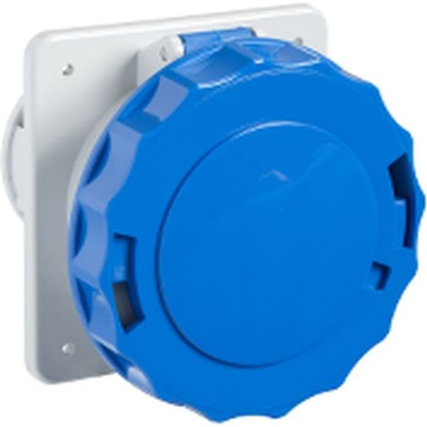 Unterputzsteckdose GERADE 16A 220V IP67 - ideal für den Außenbereich und feuchte Umgebungen.