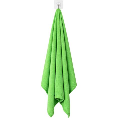Chiffon en microfibre pour voiture sans traces - 180 x 60 cm 1000 g/㎡ Très absorbant, non pelucheux, extra large, sans traces, doux, attrape la saleté, entretien intérieur du verre pour voitures, ca (1/5)