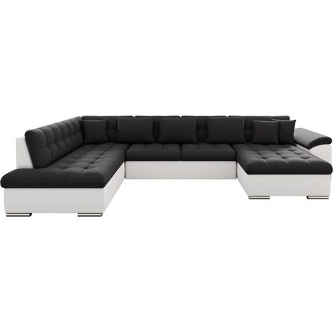 Sofá rinconero Comfivo Gemma II, Soft 017 + Soul 20, Función de descanso, 348x205x76cm, 0 (1/5)