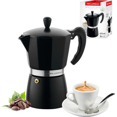 Florina Macchiato Espressomaschine für 6 Tassen