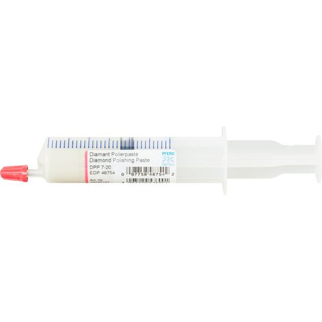 PFERD TOOLS Diamantpolierpaste DPP Korngröße 7µ fein Spritze mit 20g für hartes Material