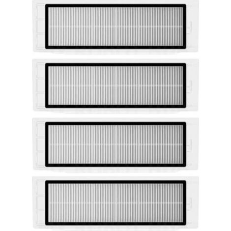 Lot de 4 filtres pour aspirateur Xiaomi Roborock S6 S5 MAX S60 S65 S5 S50 S55 E25 E35