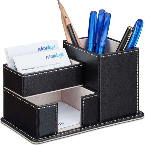 Porte stylo en cuir artificiel noir 202115429 202115429 202115429 202115429 202115429 (1/5)