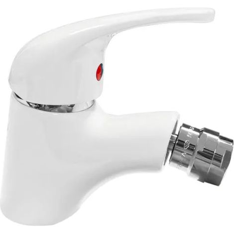 RUBINETTO MISCELATORE MONOCOMANDO PER BIDET SERIE NETTUNO BIANCO SCARICO 11/4 RUBINETTERIA PAFFONI Spa