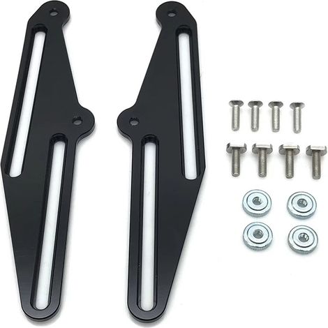 Windscreen height adjustment for Yamaha Tenere 700 XT700Z motorcycles (1/2)