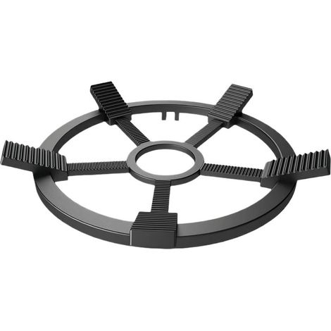 Anneau support de casserole avec griffes antidérapantes – chaleur uniforme (1/4)