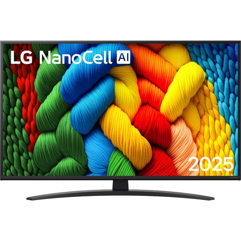 LG NanoCell AI 43NANO81A6A 109,2 cm (43") 4K Ultra HD Smart TV Wifi Negro (1/5)