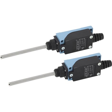 2 interrupteurs de fin de course momentanés avec ressort à spirale flexible 250 V/380 V pour imprimante 3D CNC (1/5)
