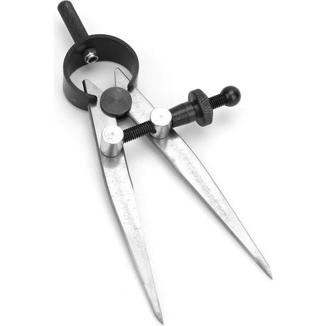 45 Stahl Leder Handwerk Zirkel Flügelteiler Federteiler Messschieber mit gehärtetem Schenkel (75 mm) (1/5)