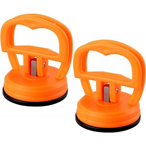 Extracteur de bosses pour voiture, avec vitres, écrans, carreaux et objets amovibles (2 petits modèles orange) (1/5)