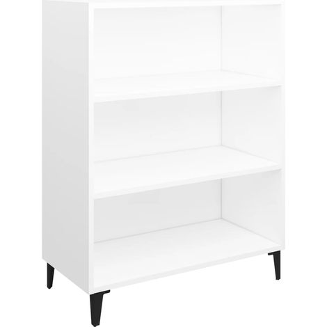 Aparador-cómoda-mueble-organizador-cocina-salón-salón-comedor 695 x 325 x 90 cm-madera de ingeniería-blanco 020030403