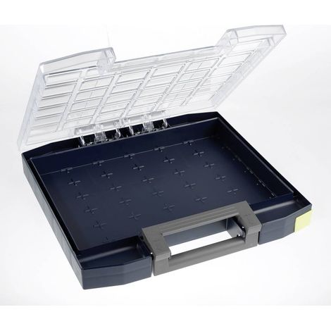 raaco Boxxser 55 6x6-0 Valigetta per minuteria (L x A x P) 354 x 55 x 323 mm Scomparti: 0 Contenuto 1 pz. (1/3)