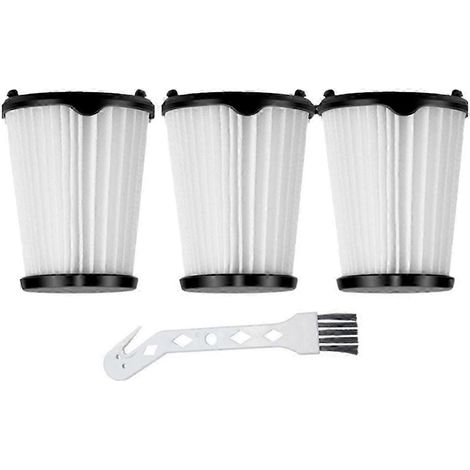 Lot de 3 filtres de rechange VAF-1 pour aspirateur balai Electrolux Ergorapido (1/4)