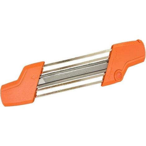 4.8 mm chainsaw chain sharpener, 2 in 1, chain sharpening tool, manual chain sharpener, fast sharpening. (1/3)