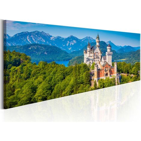 Quadro - Magic Places: Neuschwanstein Castle - 150x50 (1/4)