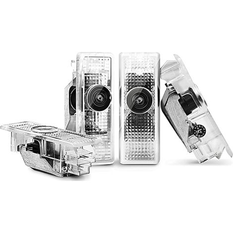4 Pièces Eclairage Porte Logo pour BMW Lumière de Porte de Voiture Série 1 2 3 4 5 6 7er M GT X1 X3 X4 X5 X6, Projecteur de Logo de Porte de Voiture (1/5)
