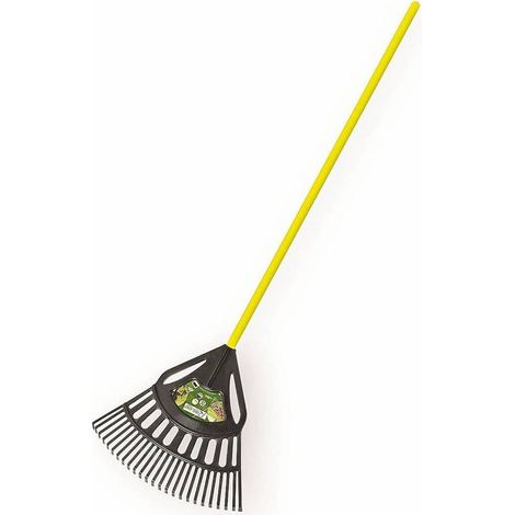 Balai à Feuille/Gazon 64 cm -  - Manche Fibre 1m30 - Nettoyage Efficace et Pratique - D-Work (1/2)