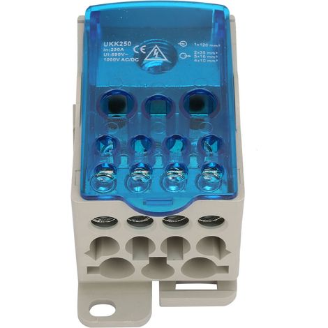 Boîte de jonction universelle pour rail DIN UKK-250A (1/5)