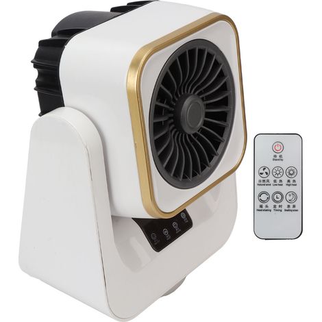 Elektrische Heizung mit Ventilator, Schnellheizfunktion, verstellbarer Fernbedienung, tragbar, für den Innenbereich, 220V europäischer Stecker. (1/5)