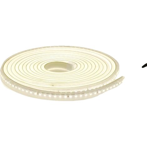 Striscia LED, impermeabile, ad alta luminosità, bianco naturale, 15 m-a (1/2)