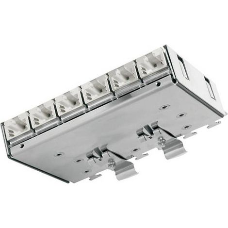 [GEBRAUCHT] B-Ware Telegärtner 100006992 6 Port Netzwerk-Patchpanel CAT 6a 3 HE Bestückt (1/2)