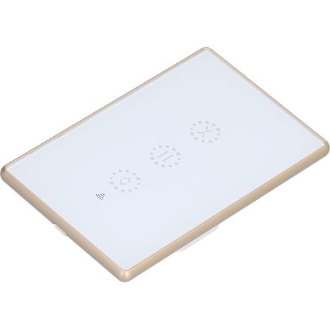 Rideaux à interrupteur intelligent WiFi, variateur standard, compatible avec la télécommande anti-graffiti, cadre en métal, 95-250V.
