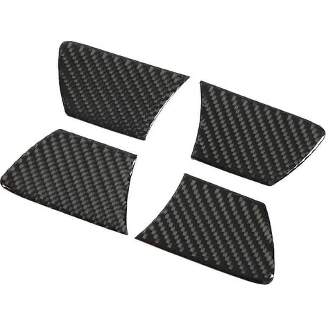 4-teiliges Set Türgriffmuldenabdeckungen aus echter Kohlefaser, stilvoller Ersatz für Hilux 2015–2021 (1/5)