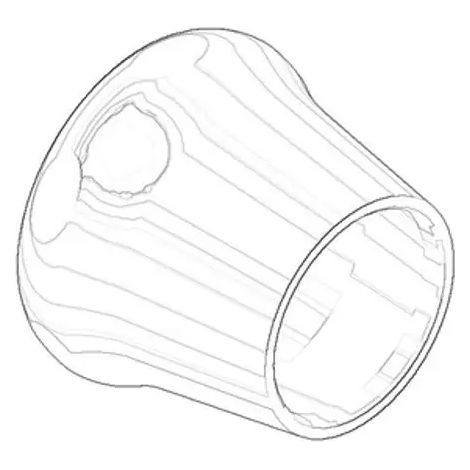 DORNBRACHT cubierta PIEZAS DE REPUESTO 092102055 24 x 29 x 30 mm cromo, 092102055-00