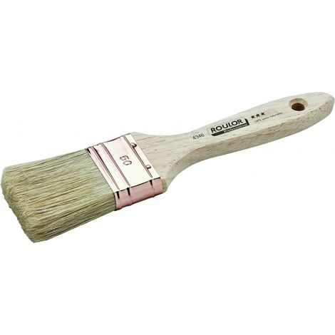 Brosse plate épaisse glycéro 60mm - ROULOR - 434660
