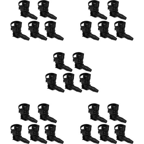 Lot de 25 pièces : raccord de tuyau de chauffage pour corps de thermostat de papillon des gaz 55574685 55354565 pour Chevrolet Cruze, Sonic et Opel Astra (1/5)