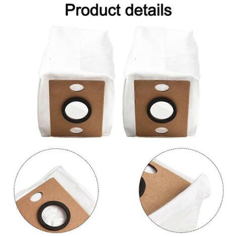 Lot de 8 sacs �� poussi��re pour aspirateurs ILIFE G9 Pro / V9 Pro / A12 PRO / A30 PRO - Accessoires et pi��ces de rechange