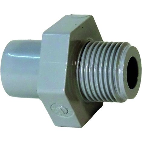 Raccord de transition GF PVC-C d 16x3/8" AG
