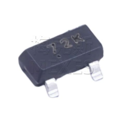 Changdian/Changjing 2N7002K SOT-23N Kanal 60V 320mA Feldeffekttransistor (MOSFET) elektronischer Bauteilchip, 5 Stück.