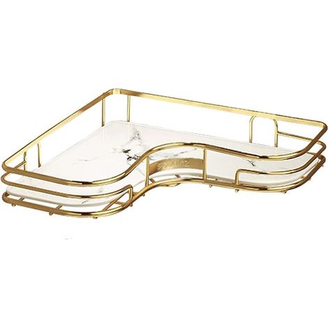 Badezimmer Organizer 1 stöckiges Dreieckregal Kosmetikablage