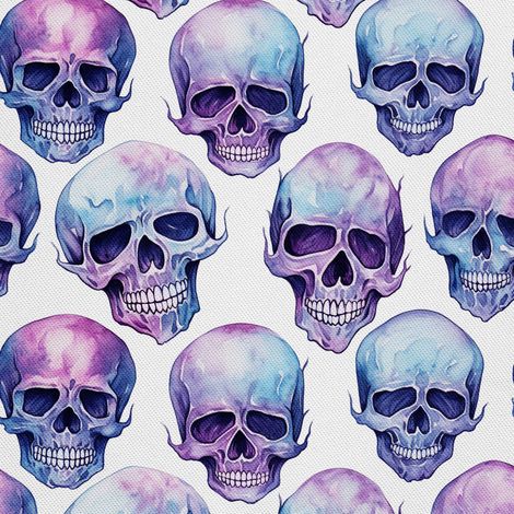 Tela Oxford decorativa para exteriores - Motivo de calavera I DX4818 (1/5)