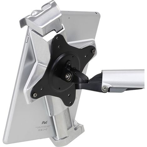 Ergotron - Componente para montaje (soporte) - para PC Tablet - bloqueable - metal, compuesto - tamao de pantalla: 7.9-13 - montable en brazo