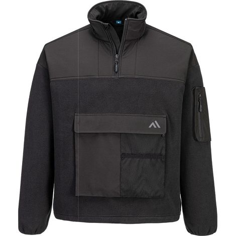 Polaire Kx3 1/4 Zip - Taglia L - Nero - Portwest
