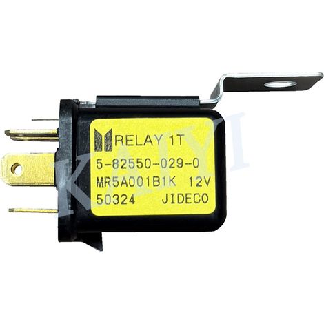 Relais 12V 5-82550-029-0, pièces d'origine pour excavatrice Hitachi ZX16 ZX18 ZX25 ZX27. (1/5)