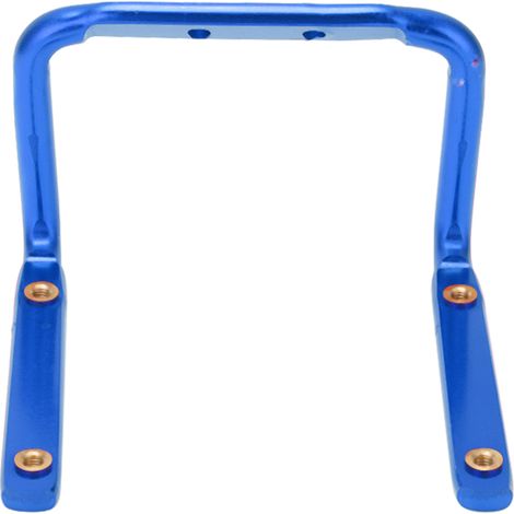 Leichter Flaschenhalter aus Aluminiumlegierung, einfache Montage, robust, sicher, Fahrradzubehör, blau (1/5)