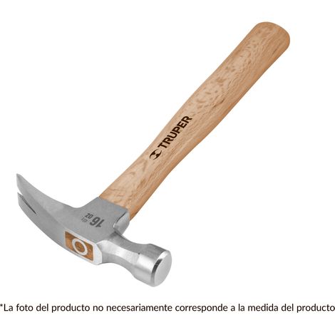 Martillo pulido de uña recta - 560 g