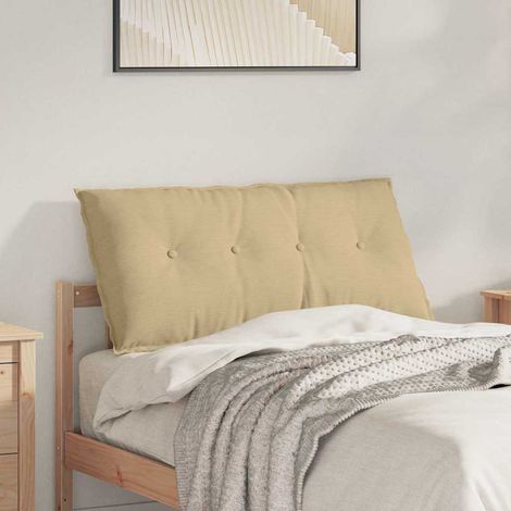 Rückenkissen Grau-Grün 100 x 50 cm Cordstoff