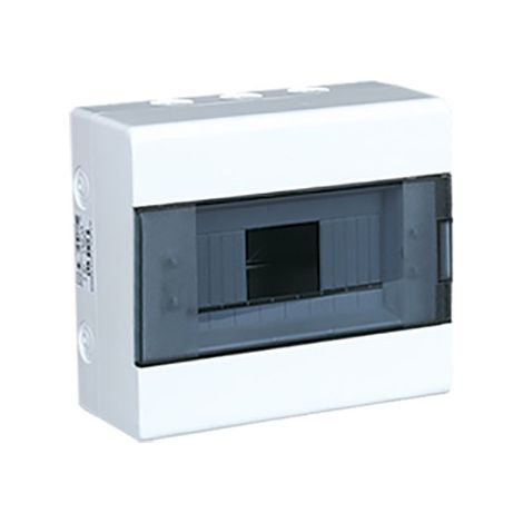 Cuadro de distribución de montaje en superficie SRn-8 (N+PE) 1x8 (1/4)