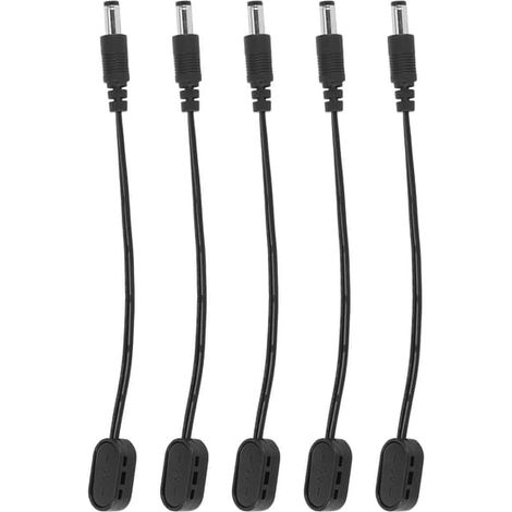 Convertisseur de pile 9V avec connecteur à pression pour pédale d'effet de guitare (1/5)