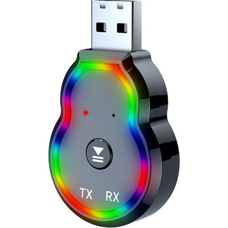 Adaptateur audio USB Bluetooth 2-en-1, récepteur et émetteur audio, plug-and-play sans pilote (1/4)