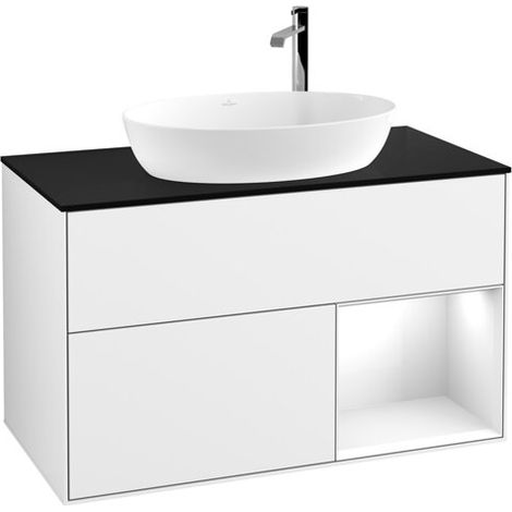 Villeroy & Boch F902GFGF Waschbeckenunterschrank Finion F90 (1/2)
