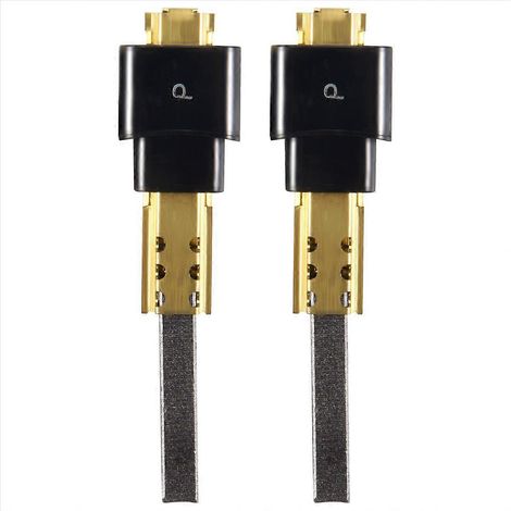 Lot de 2 balais de charbon pour moteur d'aspirateur (6,5 x 11 x 32 mm), pièces détachées de haute qualité pour aspirateur. (1/5)